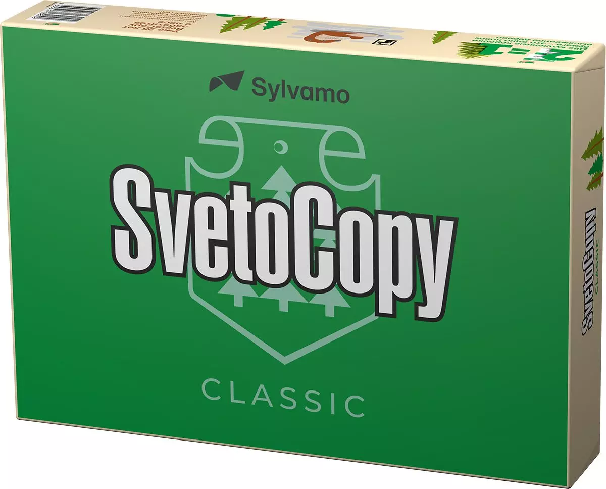 Бумага А4 марка С SVETOCOPY 500 л 80 г/м2