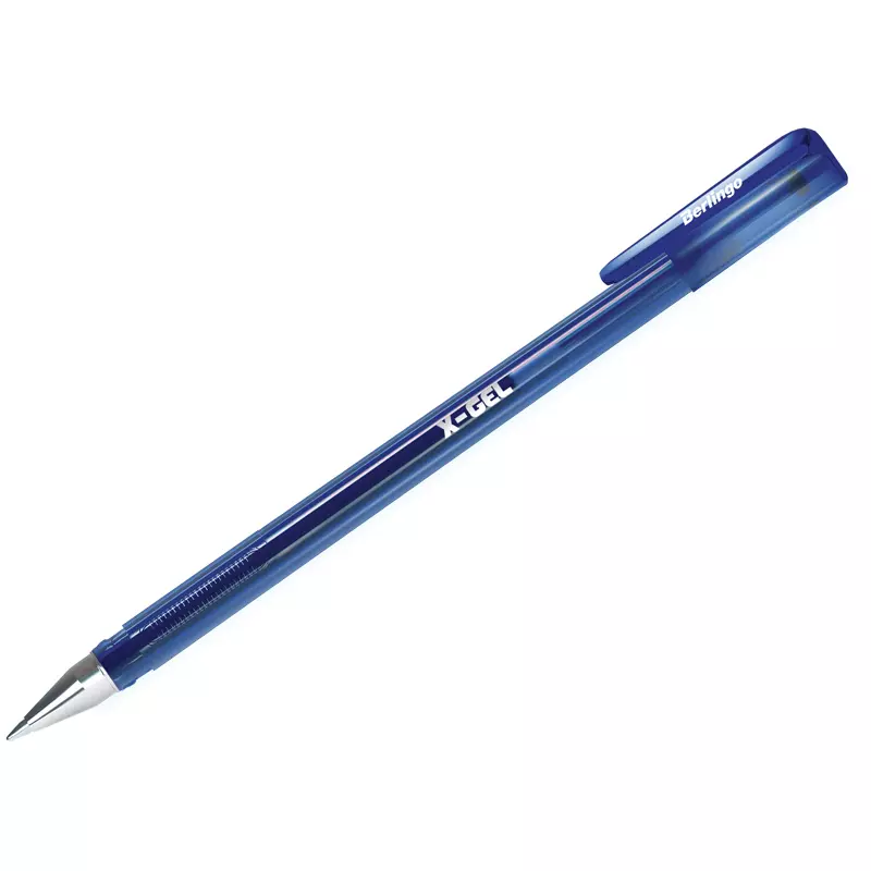 Гелевая ручка Berlingo X-Gel синяя, 0,5мм CGp_50121