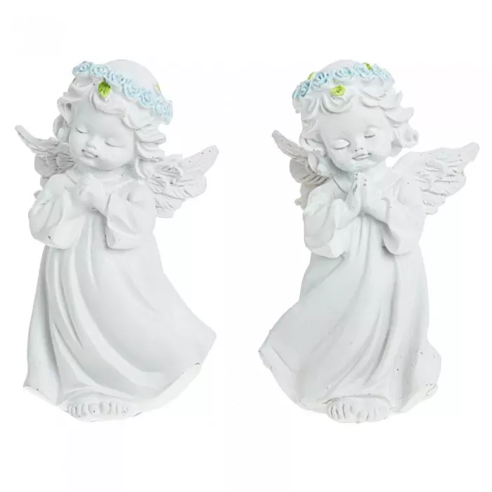Фигурка декоративная Ангел, L7,5 W6 H12,5 см, 2в. 799025