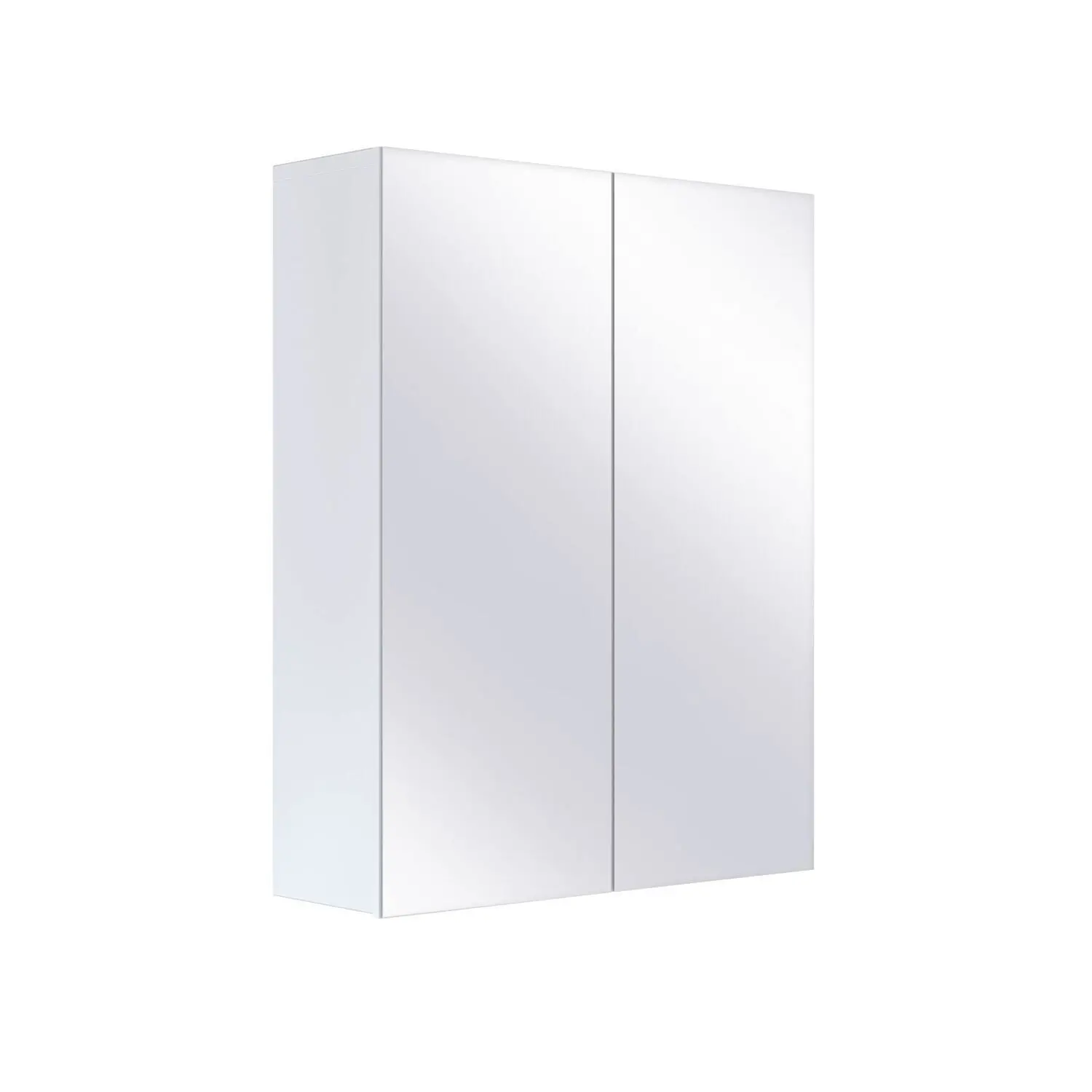 Шкаф зеркальный SanStar 60, без подсветки, белый
