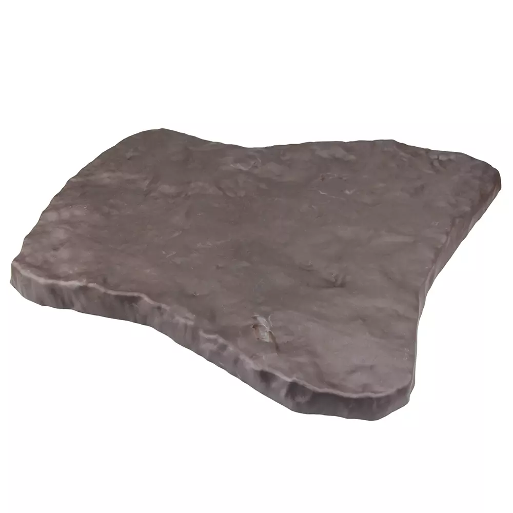 Плитка садовая Камень, 55х41,5х3,5 см, пластик, темный