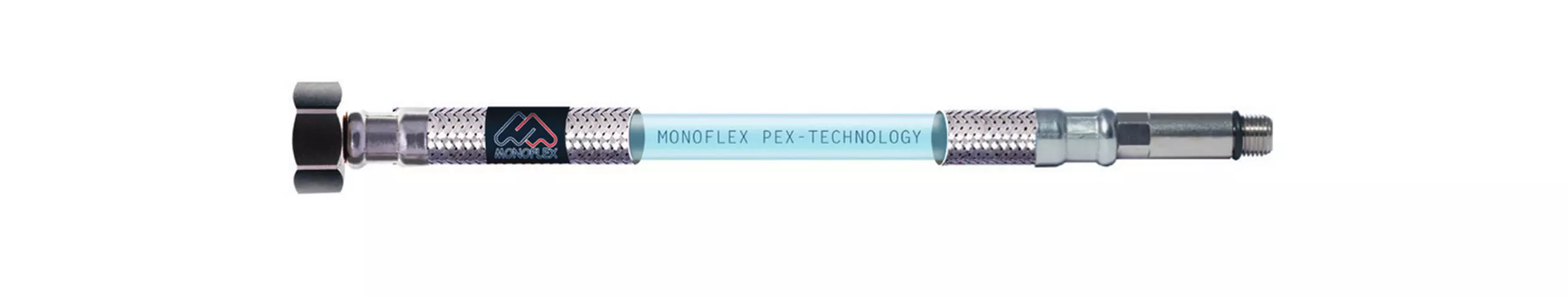 Подводка для смесителя Premium PEX-TECHNOLOGY 12 мм М-10 100 см (пара) Monoflex Н02406 (в пакете)