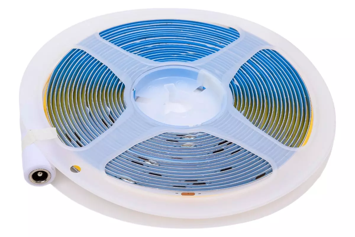 Светодиодная лента 24В 8Вт/м 900Лм/м 4500К 5м 8мм CRI&gt;90 COB 320шт/м IP20 General 502911
