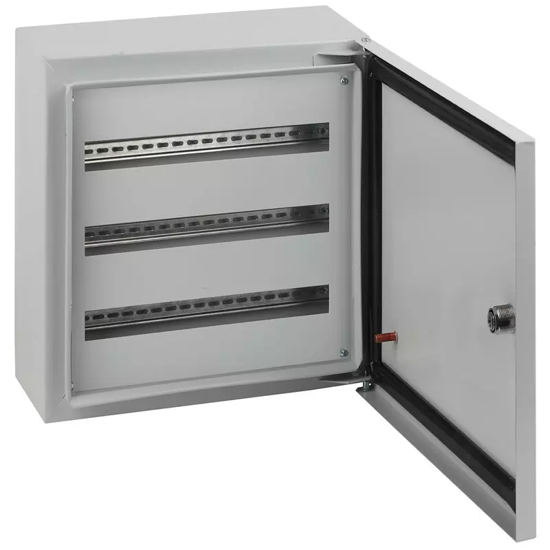 ЩРН-36, 480х300х120мм IP54 У2 серый металл, ЭРА