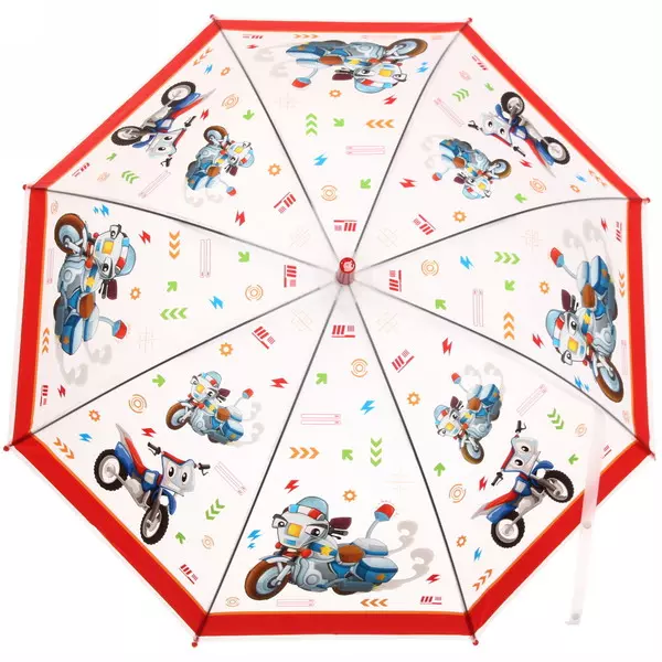 Детский зонт полуавтомат Ультрамарин Яркий микс 371-034