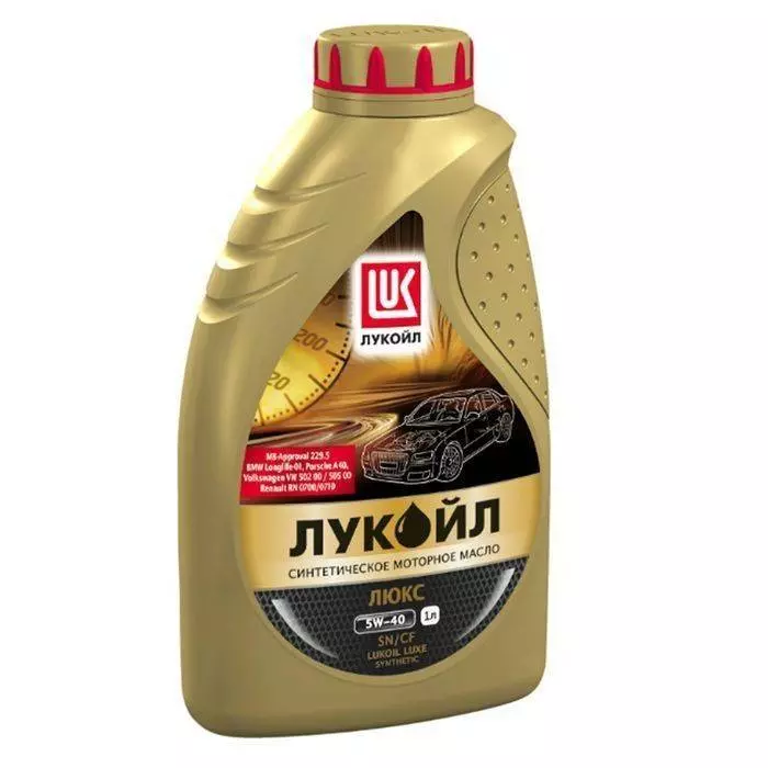 Масло моторное 5w40 Lukoil ЛЮКС синтетика SN/CF 1 л, 207464