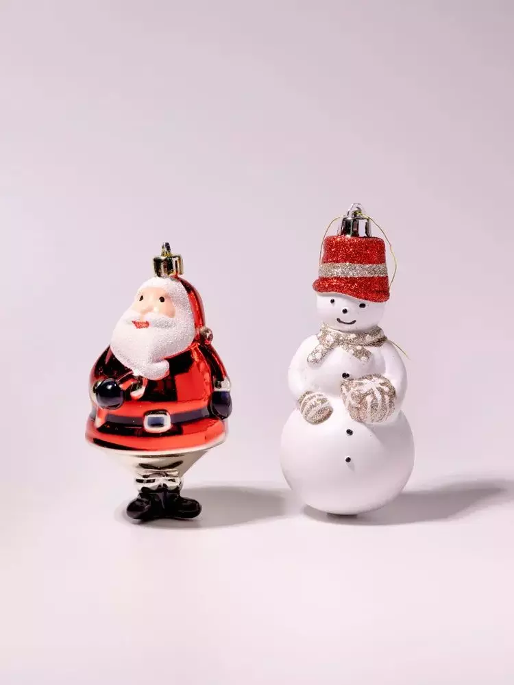 Елочные украшения пластик (2 шт) Волшебство на ветках VNVE-B45