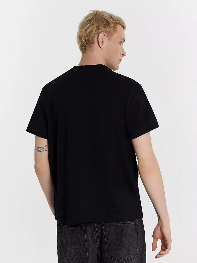 Футболка мужская Mark Formelle 111935 черный, р-р 116-182/188 (58 / 4XL)