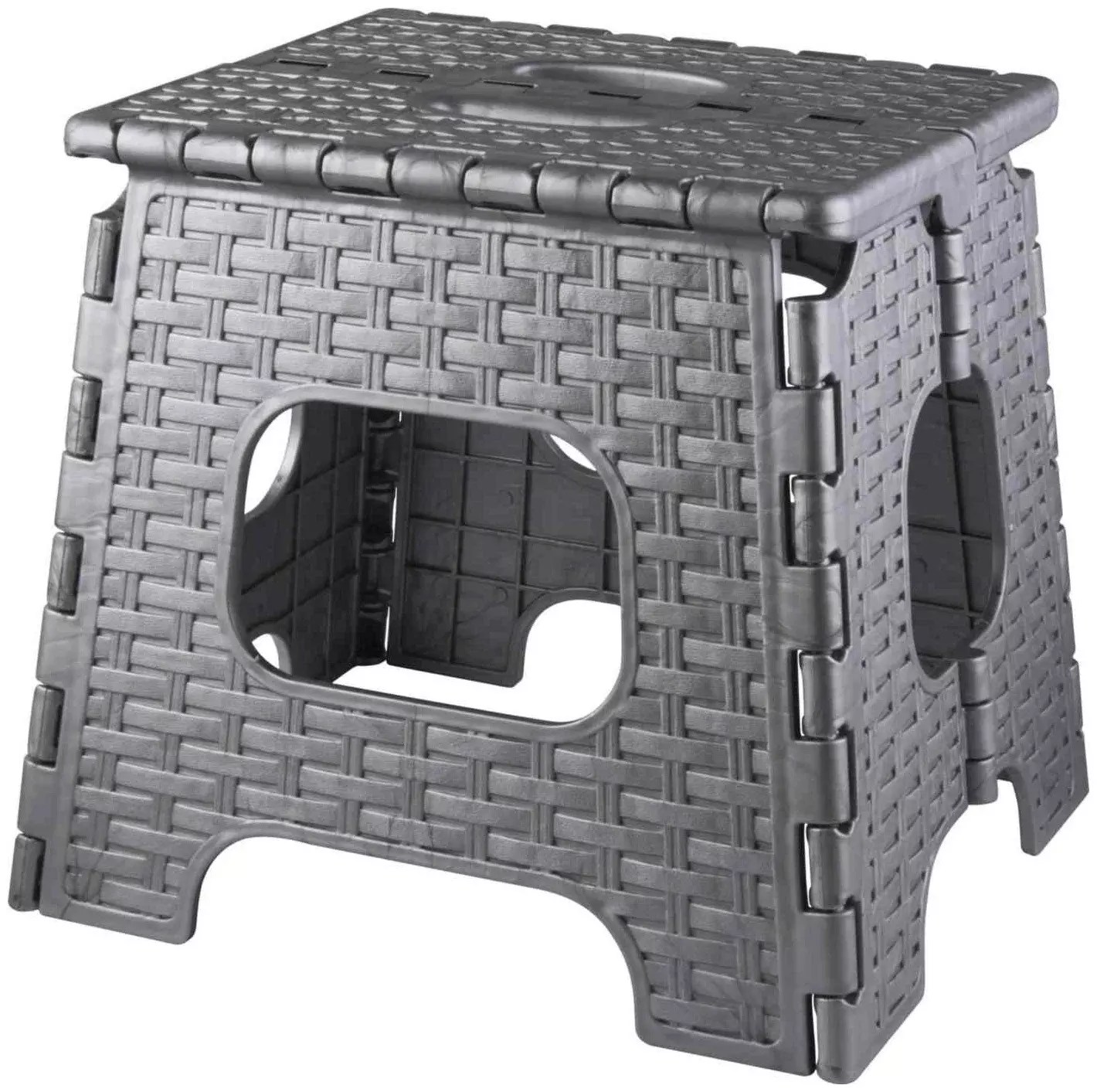 Табурет садовый складной Плетенка малый, графит (5) М3122