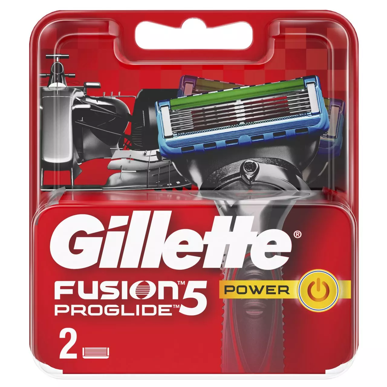Сменные кассеты для бритья Gillette FUSION ProGlide Power, 2 шт