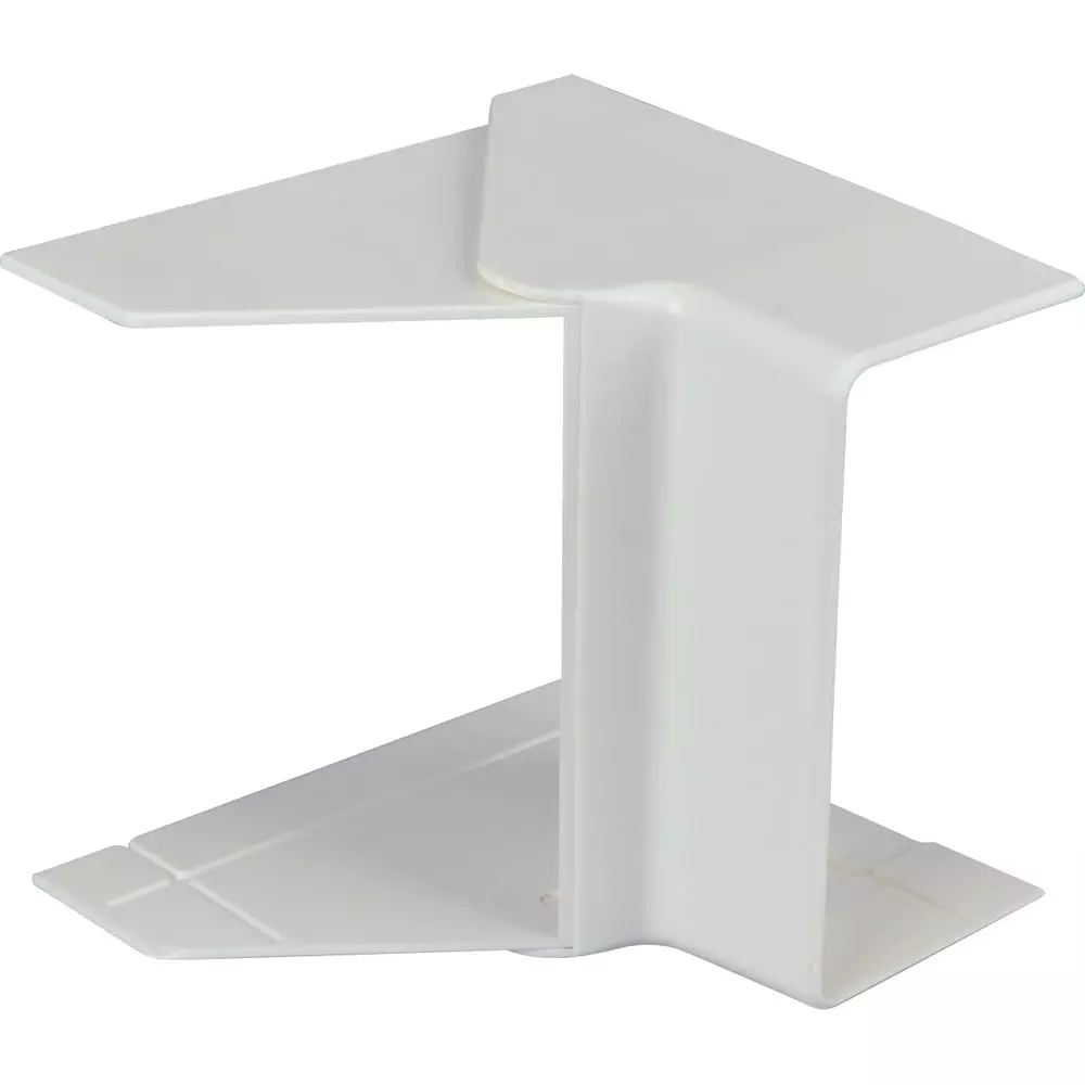 Угол внутренний изменяемый для кабель-канала ПВХ 100x50 мм белый