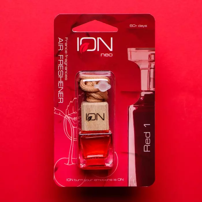 Ароматизатор подвесной бутылочка ION RED 1 (LOST CHERRY) TB-IB-01, 6 мл