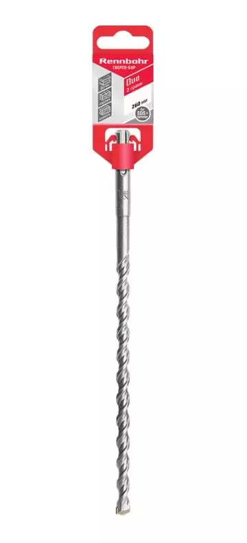 Бур SDS plus 6х260мм Rennbohr Duo 680626