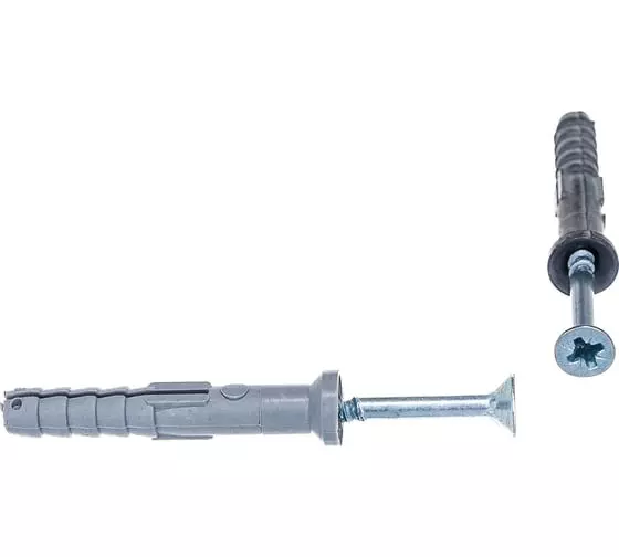 Дюбель-гвоздь 6х40 потай.борт SteelRex 18шт