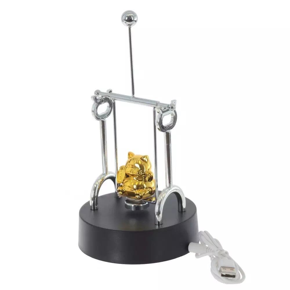 Маятник-антистресс  (USB, 4xАА н/п), L11 W11 H21 см, 817064