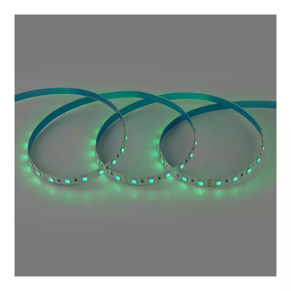 Светодиодная лента 24В 14,4Вт/м RGB 5м 10мм SMD5050 60шт/м IP20 General 503822