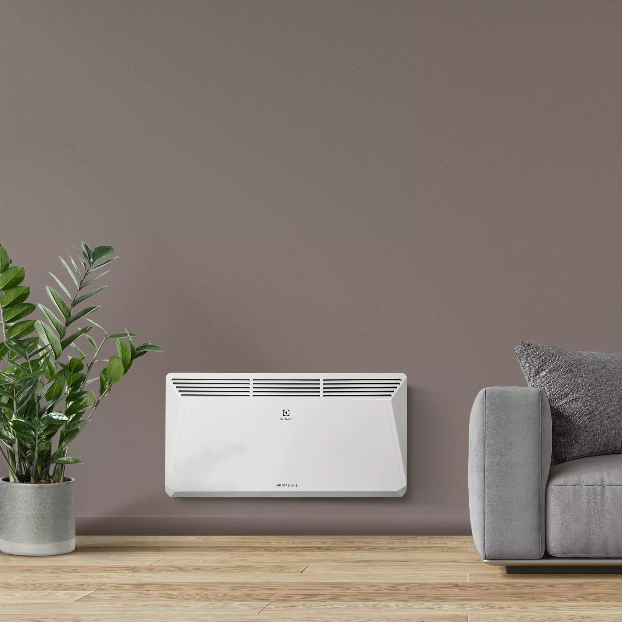 Конвектор электрический Electrolux ECH/AS2-2000 ER, 2000 Вт, электронный термостат, LED-дисплей