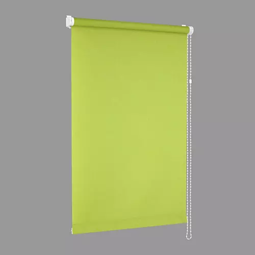 Рулонная штора 100/160 Лен  - светло-зеленый