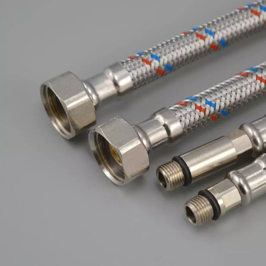 Гибкие подводки для смесителя (пара) М10, 0.6 м, Стандарт d12 Monoflex Н01231