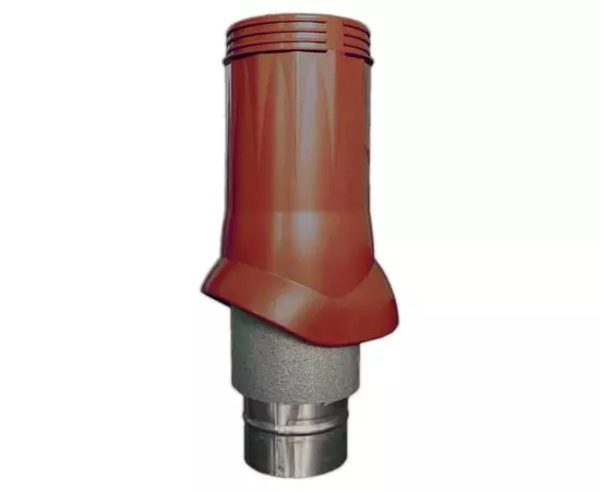 Выход вентиляционный изолированный D125/160, коричневый для нанодефлектора VWO 125-160 Brown