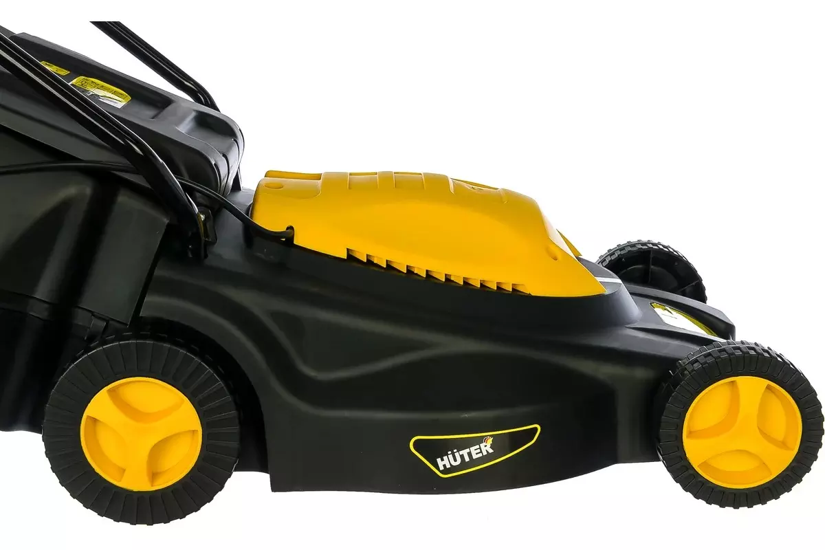 Газонокосилка электрическая 1400 Вт ELM 1400Р, Huter 70/4/4