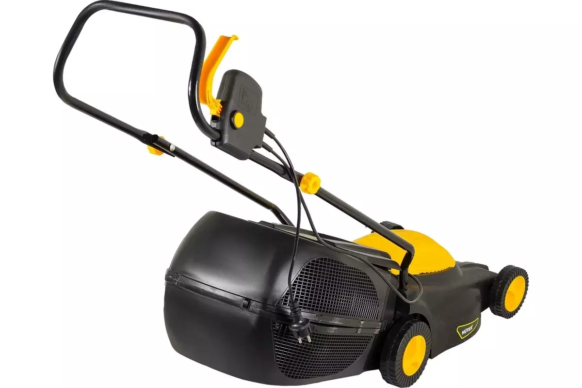 Газонокосилка электрическая 1400 Вт ELM 1400Р, Huter 70/4/4