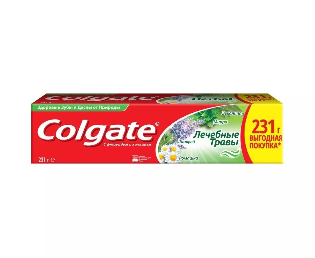 Зубная паста Colgate Лечебные травы, 150 мл