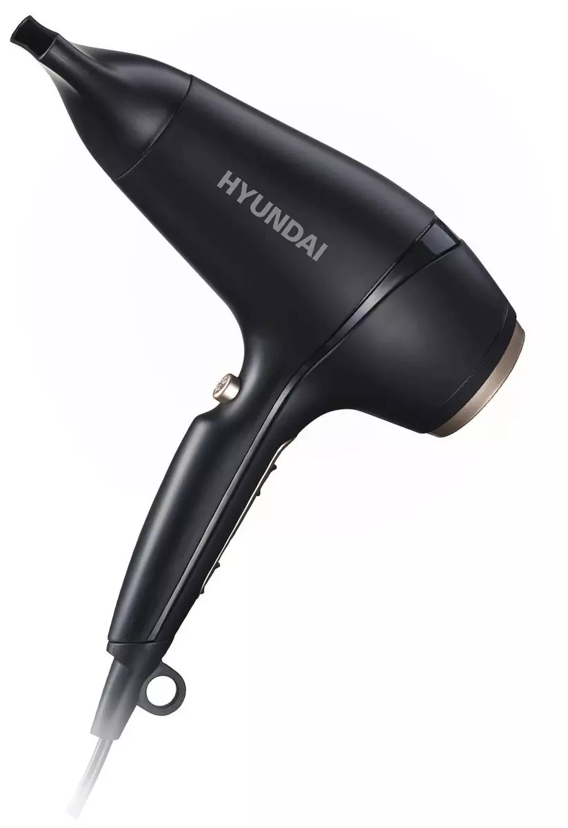 Фен для волос HYUNDAI 2000Вт 2 скорости 3 режима шнур 1,8м H-HD0767