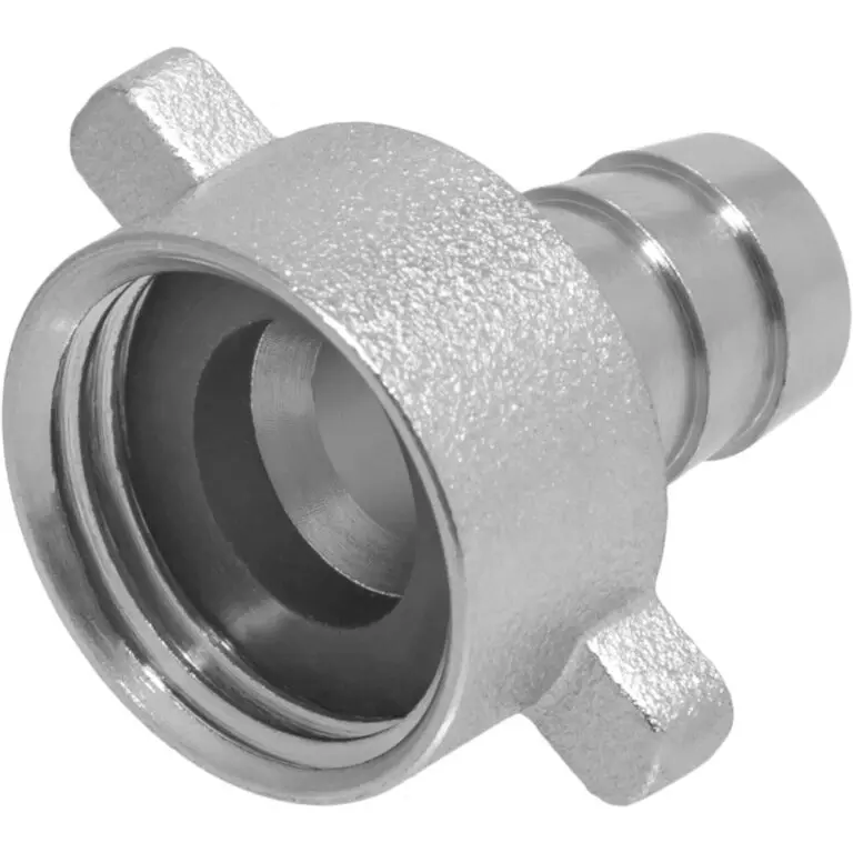 Штуцер для шланга 1/2&quot;латунный с нак.гайкой ВР 1/2&quot; с упл. кольцом MPF ДС.020001