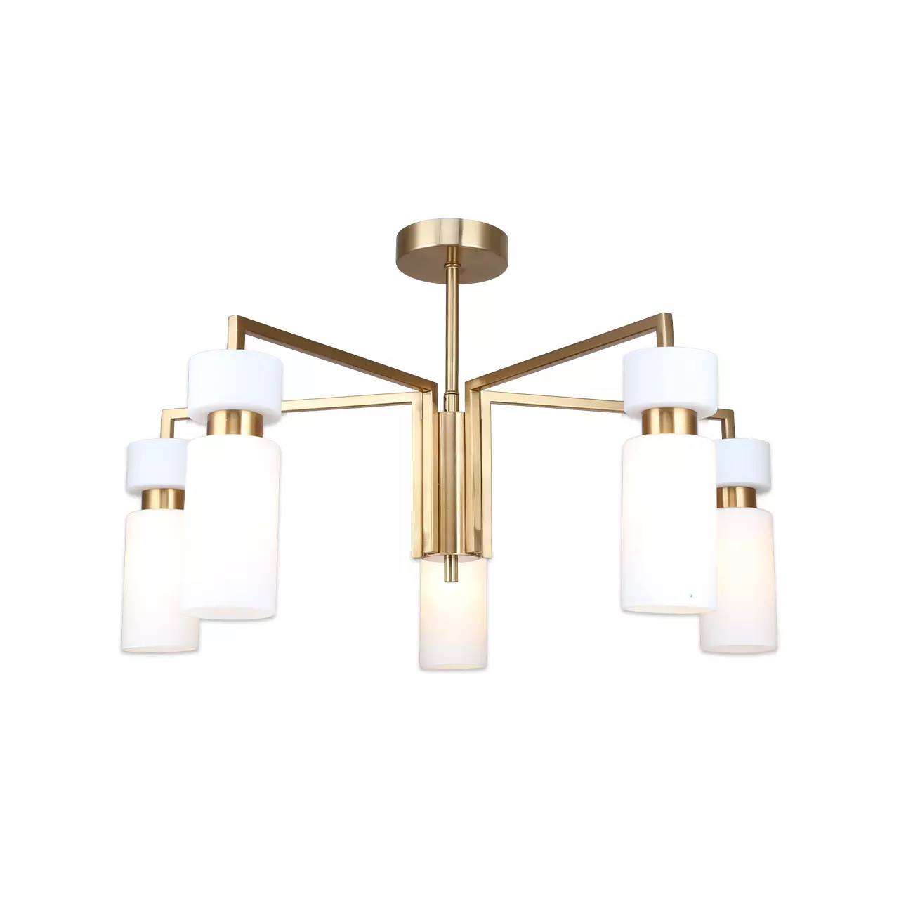 Люстра потолочная 5xЕ14 бронза Escada 1171/5P E14*40W Brass