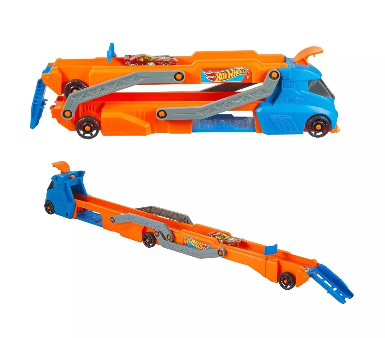 Hot Wheels, игровой набор Грузовик-трек с пусковым механизмом Хот Вилс Mattel, HYT83