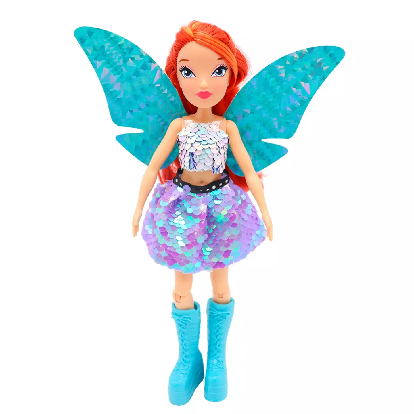 Кукла шарнирная Winx Club Magic reveal Блум с крыльями 3 шт 24 см IW01302201