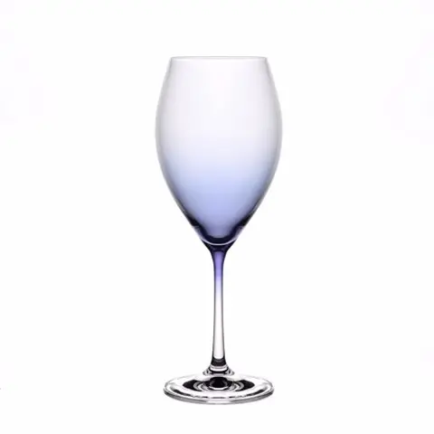 Бокал для вина 490 мл, набор 2 шт, София, фиолетовый, Crystalex 40814/90397/490/2