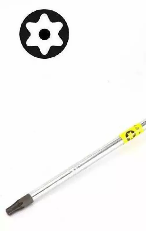 Отвертка TORX Sturm 1040-23-TТ30-125 мангнит. наконеч., эрго ручка														