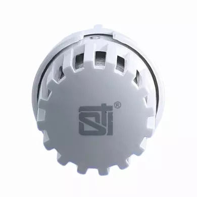 Термоголовка для радиатора жидкостная STI UNO М30х1,5 белый Т0000000641