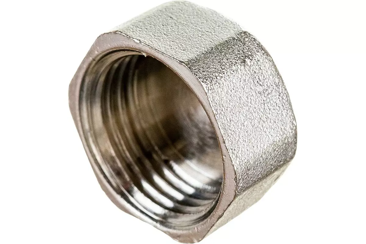 Заглушка 1/2&quot; ВР никель, RTP 34864