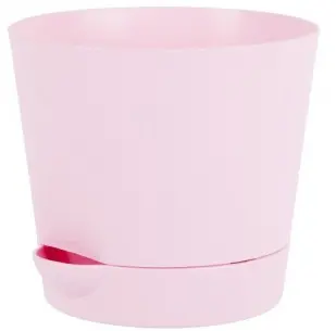 Цветочный горшок с поддоном Le Parterre d=9.5 0.35 Л. 201-3 Розовый
