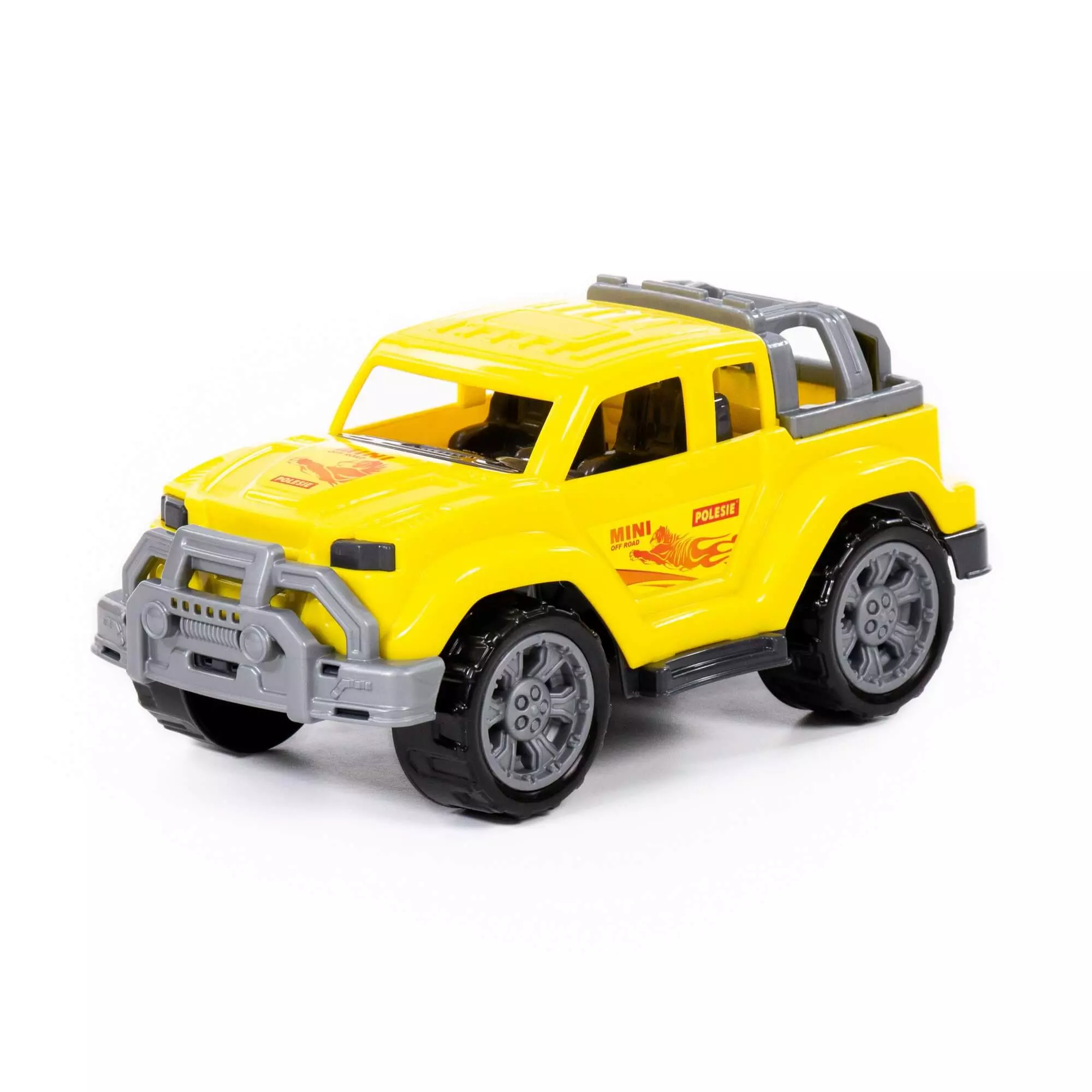 Автомобиль Полесье Легионер-мини желтый 84668