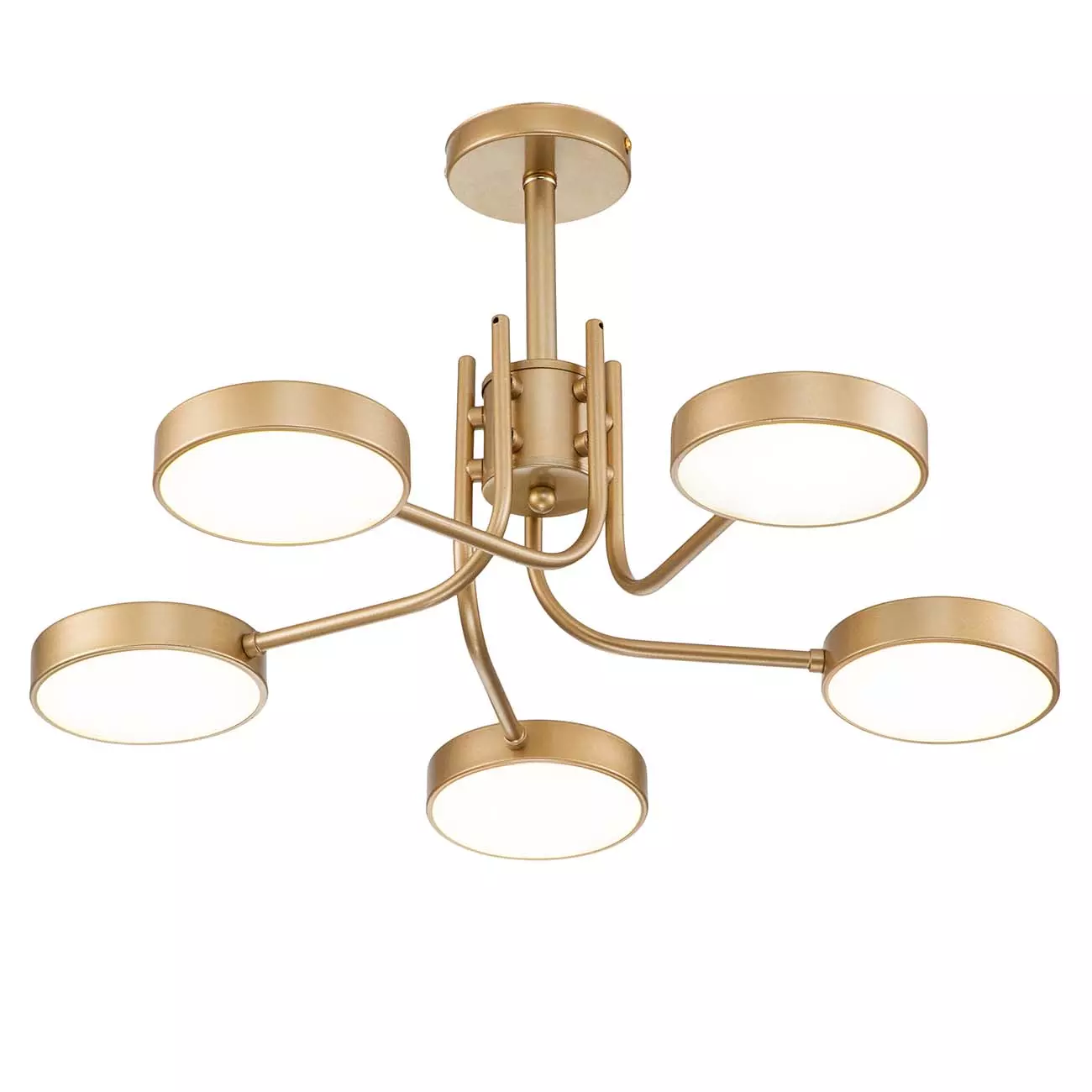 Люстра светодиодная 44Вт металл шампань Escada 10258/5LED
