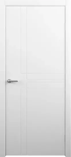 Дверь Геометрия-3 Эмаль белый (защелка маг.)700*2000