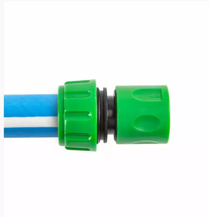 Коннектор для шланга 1/2" быстросъемный с аквастопом "В приДАЧУ" 1206375