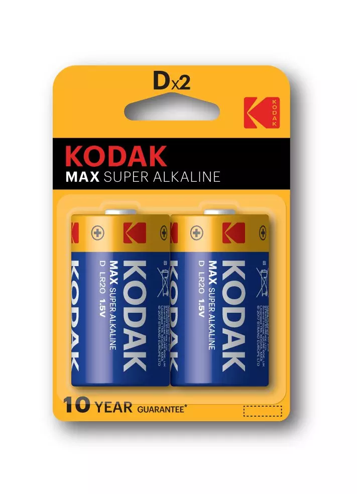 Батарейки Kodak D 2шт