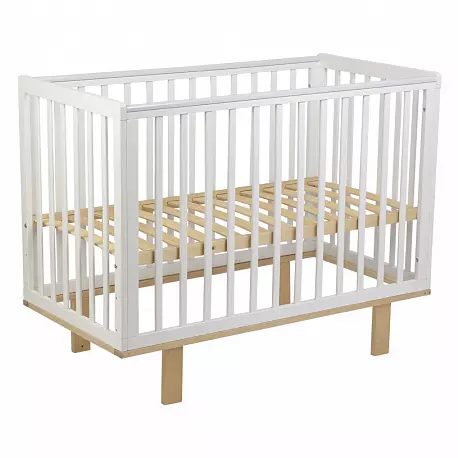 Кроватка детская Polini kids Simple 340 Белая (125х64 см)