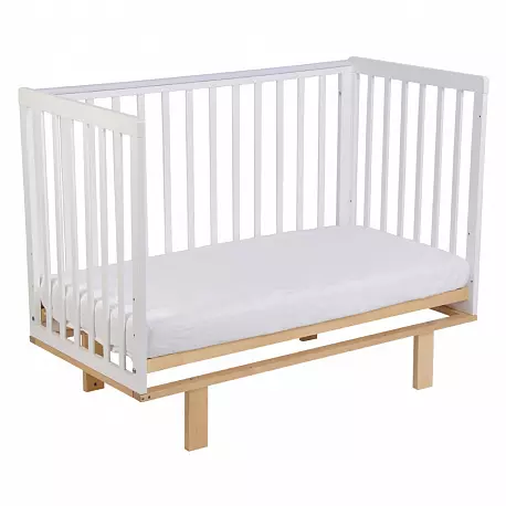 Кроватка детская Polini kids Simple 340 Белая (125х64 см)