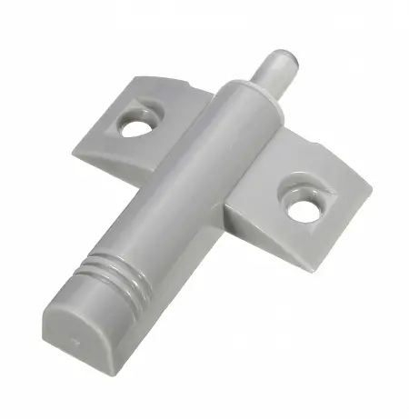 Амортизатор газ для плавного закрывания двери, врезной/внешний серый (1 шт) - пакет Tech-Krep 1