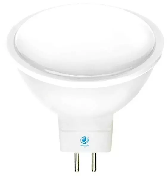 Лампа светодиодная Ambrella GU5.3 230В 8Вт 3000К теплый