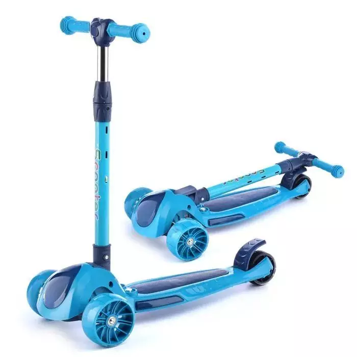 Самокат трехколесный Rocket U038242Y01 голубой
