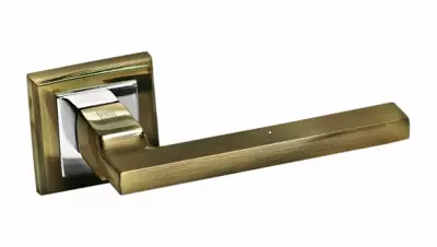 Дверная ручка квадрат PALIDORE A-220 AB бронза