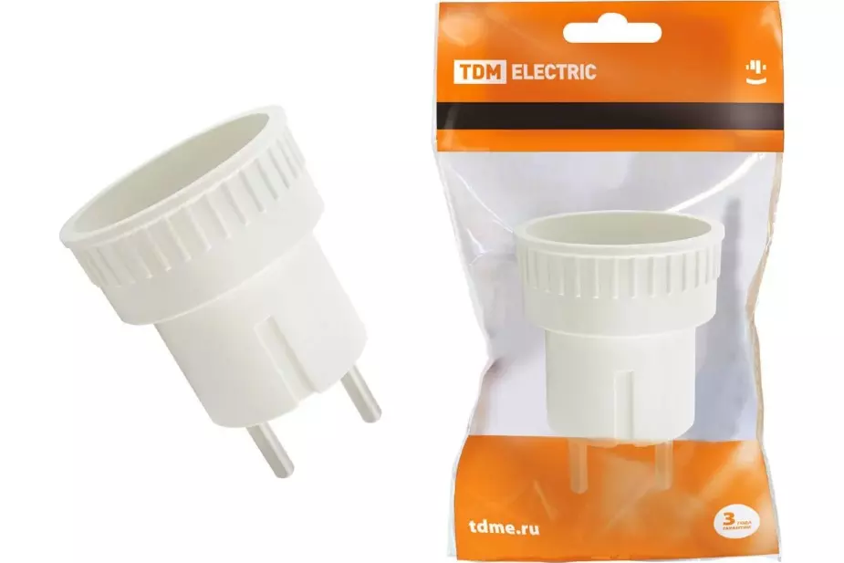 Адаптер переходник сетевой 6А TDM SQ1806-0023