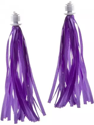 Вcтавки в грипсы (накладка на руль) для велосипеда STG HL-511, фиолетовые Х87797